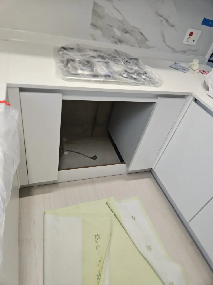 경기 동천동 전자렌지장리폼 시공전